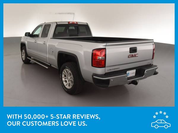 2016 GMC Sierra 1500 Double Cab SLE Pickup 4D 6 1/2 ft pickup Silver for sale in Revere, MA – photo 6