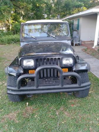 1991 Jeep Wrangler YJ totally rust free for sale in Lakeland, FL – photo 2