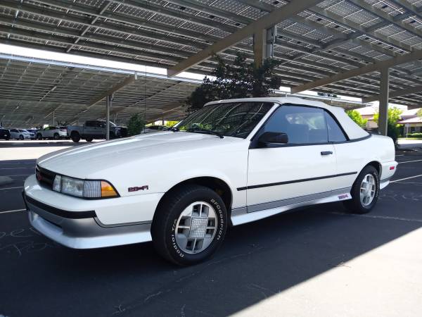 Rare 1989 Chevy Z24 Convertible 69k Miles Like New Inside & for sale in Lincoln, CA – photo 7