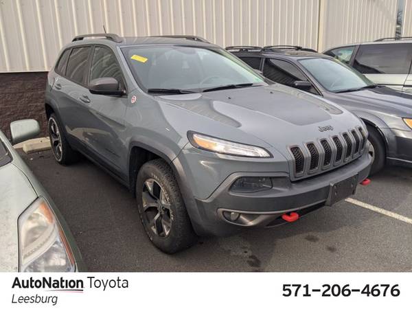 2014 Jeep Cherokee Trailhawk 4x4 4WD Four Wheel Drive SKU:EW188230 -... for sale in Leesburg, District Of Columbia – photo 3