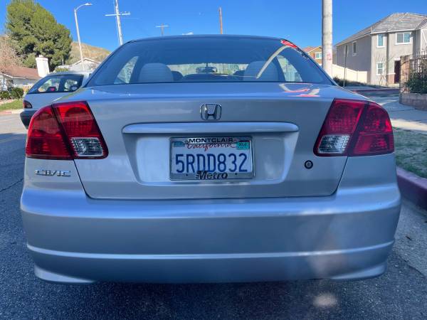 2005 Honda Civic Automatic 4Door Clean Title Smog Done Reliable for sale in Mission Hills, CA – photo 3