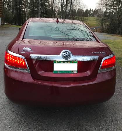 2011 AWD Buick Lacrosse CXL - cars & trucks - by owner - vehicle... for sale in Cabot, VT – photo 4