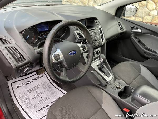 2014 Ford Focus SE Automatic Hatchback 5 Door Red 80K Miles - cars & for sale in Belmont, VT – photo 4
