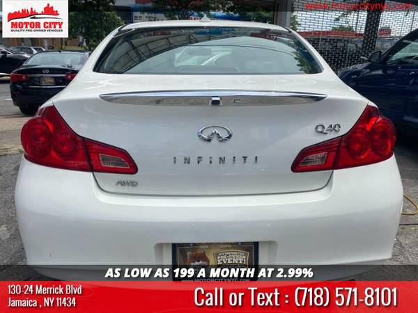 CERTIFIED 2015 INFINITI Q40 AWD !FULLY LOADED!NAVI! BACKUP CAM! -... for sale in Jamaica, NY – photo 5
