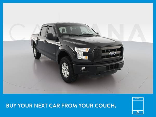 2015 Ford F150 SuperCrew Cab XL Pickup 4D 5 1/2 ft pickup Black for sale in Syracuse, NY – photo 12