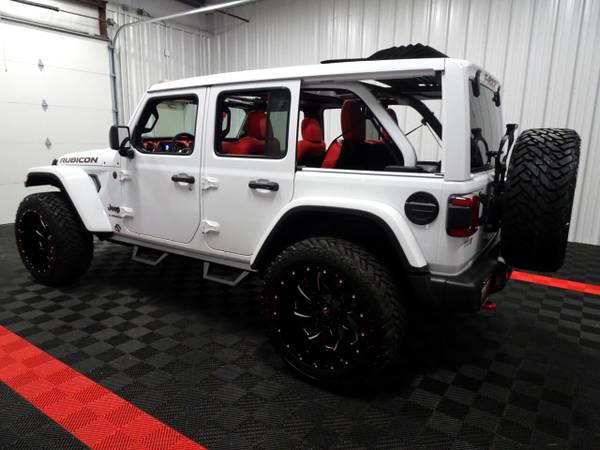 2021 Jeep Wrangler Rubicon T-ROCK sky POWER TOP suv White - cars & for sale in Branson West, MO – photo 3