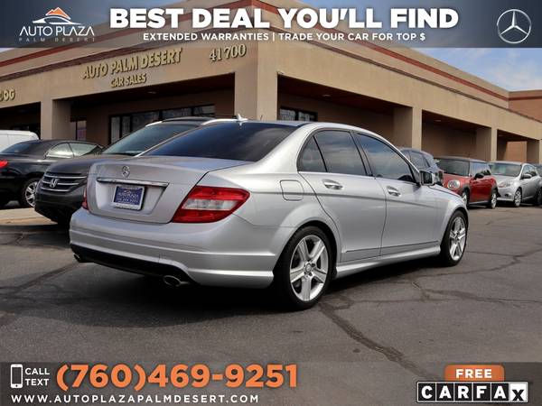 2011 Mercedes-Benz C300 $275/mo with Leather, Sunroof - cars &... for sale in Palm Desert , CA – photo 5