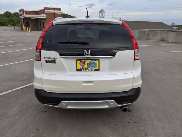 2014 Honda CRV EX L 4dr SUV suv White Diamond Pearl for sale in Fayetteville, AR – photo 4