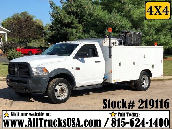 Medium Duty Service Utility Truck 1 ton Ford Chevy Dodge GMC 4x4 4WD... for sale in Lansing, MI – photo 20