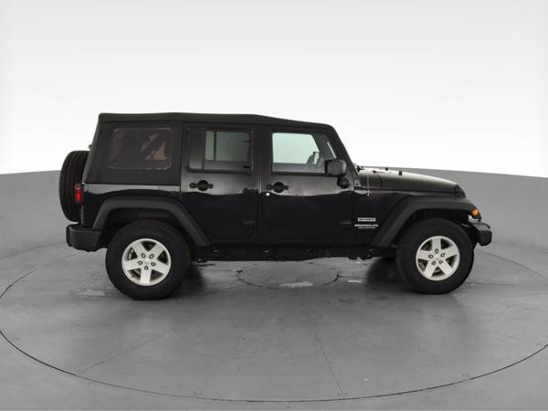 2017 Jeep Wrangler Unlimited Sport S Sport Utility 4D suv Black - -... for sale in Meadville, PA – photo 13