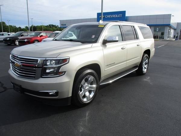 2017 Chevy Chevrolet Suburban Premier suv Beige - - by for sale in Goldsboro, NC – photo 3