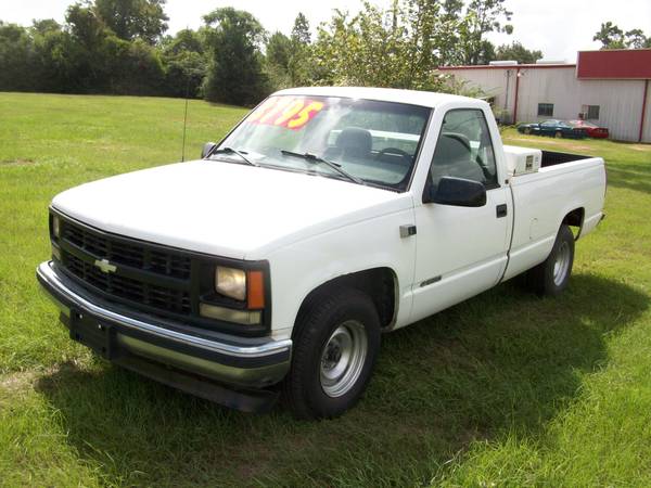 98 Chevy C1500 White for sale in Woodville, TX, TX – photo 3