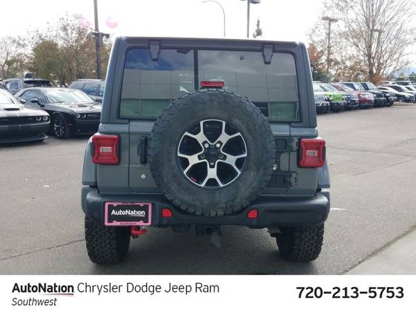 2018 Jeep Wrangler Unlimited Rubicon 4x4 4WD Four Wheel SKU:JW307628 for sale in Denver , CO – photo 7