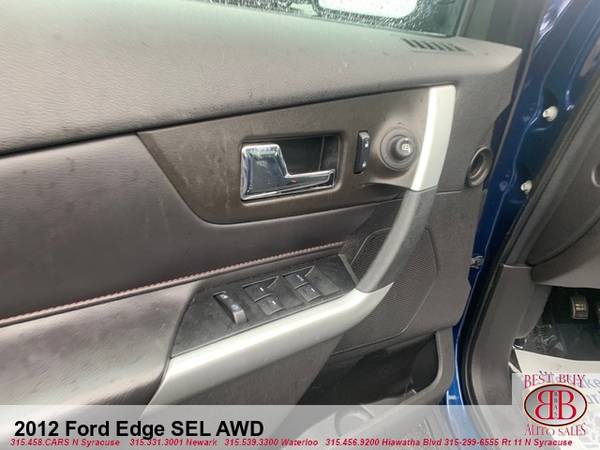2012 FORD EDGE SEL AWD! LOADED! REMOTE START! PANO-SUNROOFS! FINANCING for sale in Syracuse, NY – photo 19