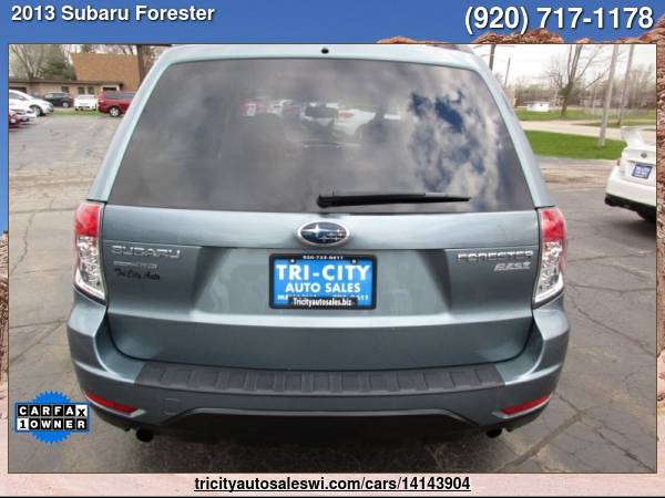 2013 SUBARU FORESTER 2 5X PREMIUM AWD 4DR WAGON 4A Family owned for sale in MENASHA, WI – photo 4