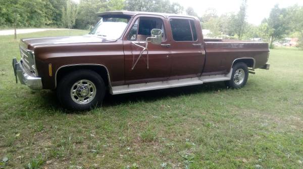 Square body crew cab Chevy c30 - cars & trucks - by owner - vehicle... for sale in West Plains, MO – photo 3