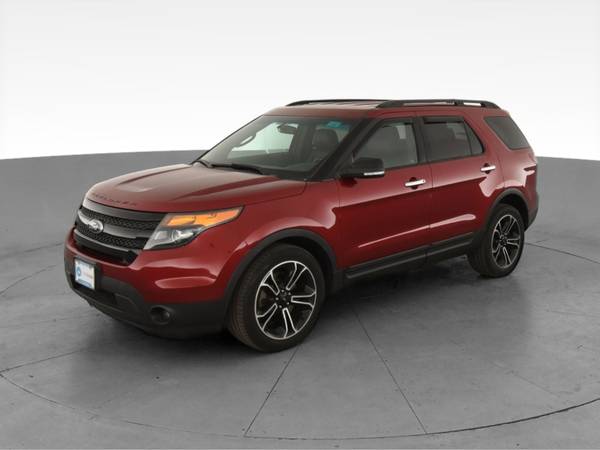 2013 Ford Explorer Sport SUV 4D suv Red - FINANCE ONLINE - cars &... for sale in Park Ridge, IL – photo 3