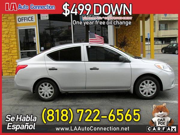 2014 Nissan Versa S Plus FOR ONLY 148/mo! - - by for sale in Van Nuys, CA – photo 6