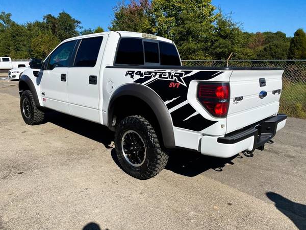 Ford Raptor F150 4x4 Crew Cab SVT Leather Sunroof Bluetooth Trucks -... for sale in eastern NC, NC – photo 4