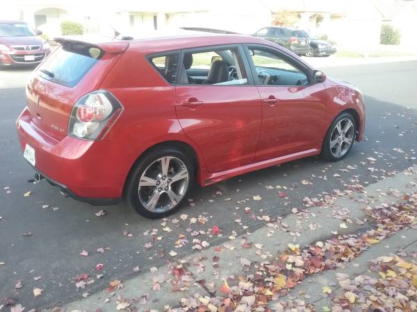 2009 Pontiac Vibe GT wagon (Toyota matrix) Low miles - cars & trucks... for sale in Roseville, CA – photo 3