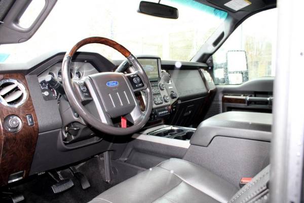 2015 Ford F-350 F350 F 350 SD DIESEL PLATINUM CREW CAB 8FT BED 4WD... for sale in Hooksett, MA – photo 22