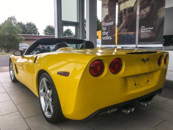 2006 CHEVROLET CORVETTE 3LT CONVERTIBLE NAV/LEATHER/POWER TOP/6 SPEED for sale in Eau Claire, WI – photo 4