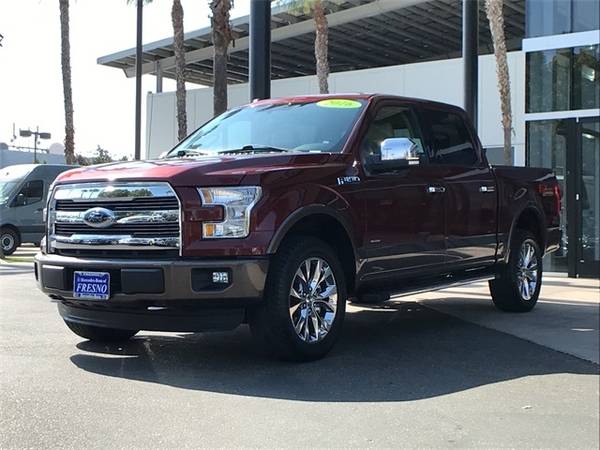 2016 Ford F-150 Lariat Crew Cab 4x4 Only 33k Miles - cars & trucks -... for sale in Fresno, CA – photo 2