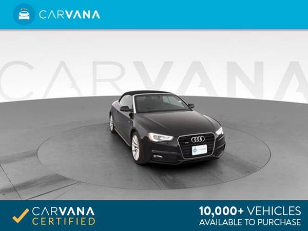 2016 Audi A5 Premium Cabriolet 2D Convertible Black - FINANCE ONLINE for sale in York, PA
