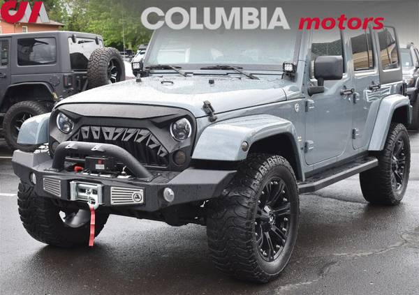 2014 Jeep Wrangler 4x4 Sahara 4dr SUV Leather Interior! Heater! AC! for sale in Portland, OR – photo 4