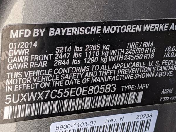 2014 BMW X3 xDrive35i AWD All Wheel Drive SKU: E0E80583 - cars & for sale in Lithia Springs, GA – photo 21