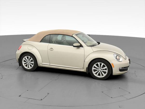 2014 VW Volkswagen Beetle TDI Convertible 2D Convertible Beige - -... for sale in Myrtle Beach, SC – photo 14
