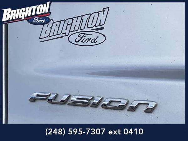 2019 Ford Fusion Hybrid sedan SE (Ingot Silver Metallic) - cars &... for sale in Brighton, MI – photo 4