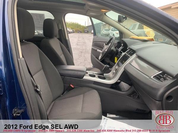 2012 FORD EDGE SEL AWD! LOADED! REMOTE START! PANO-SUNROOFS! FINANCING for sale in Syracuse, NY – photo 18