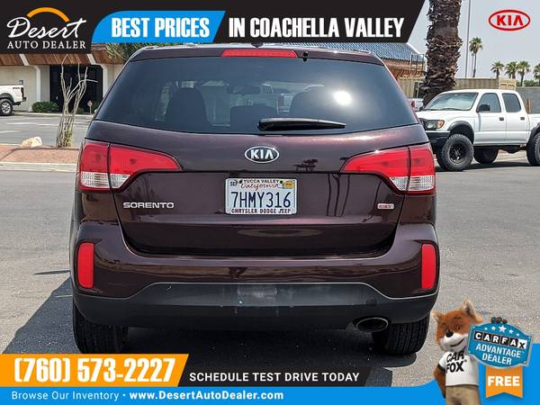 2015 KIA Sorento 76,000 miles LX SUV BIG ON STYLE - not budget! -... for sale in Palm Desert , CA – photo 9