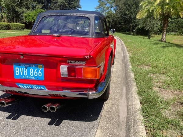 1973 Triumph TR6 w/ Overdrive - cars & trucks - by owner - vehicle... for sale in Jacksonville, FL – photo 4