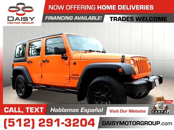 2012 Jeep Wrangler Unlimited 4WDSport 4 WDSport 4-WDSport RHD for for sale in Round Rock, TX – photo 4