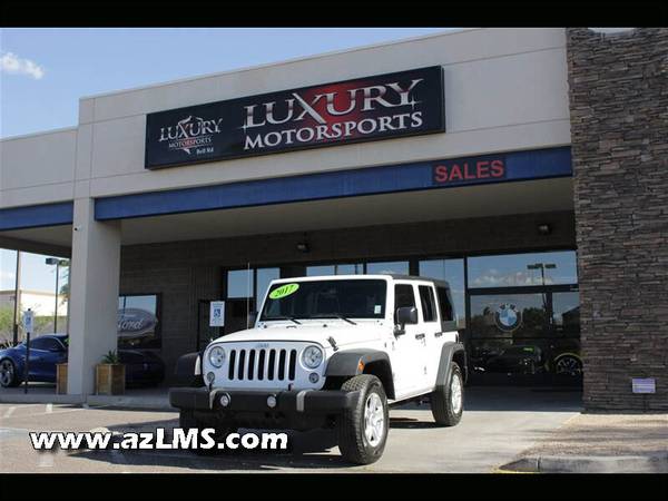 15867 - 2017 Jeep Wrangler Unlimited Sport S CARFAX 1-Owner w/Prem for sale in Phoenix, AZ – photo 5