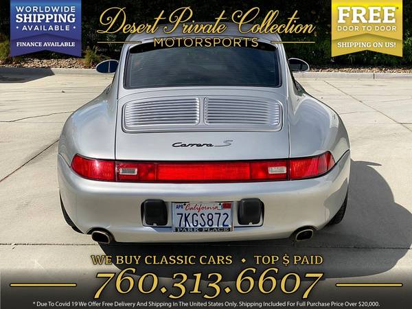 1997 Porsche 911 Carrera 2S 1 Owner - 63k Miles Coupe BEAUTIFUL for sale in Palm Desert , CA – photo 7