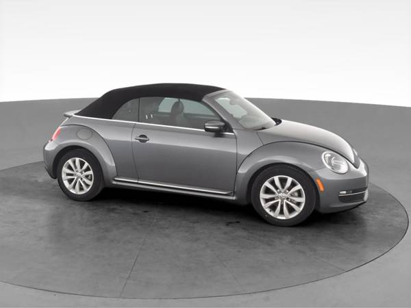 2014 VW Volkswagen Beetle TDI Convertible 2D Convertible Gray - -... for sale in South Bend, IN – photo 14