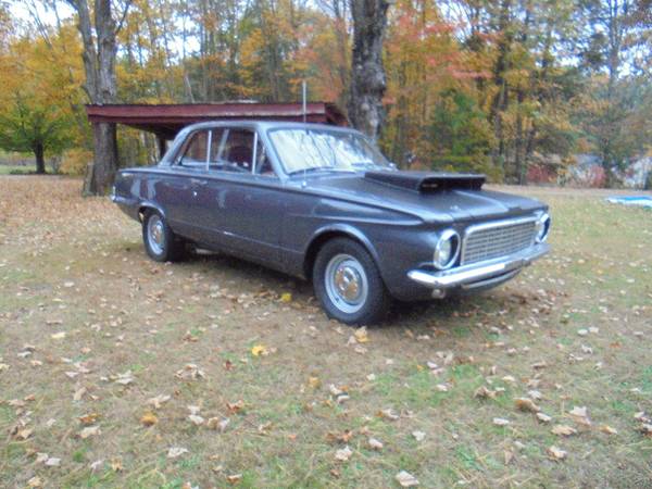 1963 Plymouth Valiant 360 auto buckets 8.75 rear mini tubbed $5000 for sale in Keene, MA – photo 2