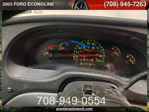 2003 FORD ECONOLINE E150 VAN - cars & trucks - by dealer - vehicle... for sale in Alsip, IL – photo 11