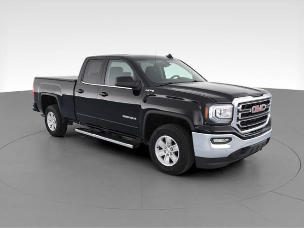 2018 GMC Sierra 1500 Double Cab SLE Pickup 4D 6 1/2 ft pickup Black... for sale in Fort Myers, FL – photo 15