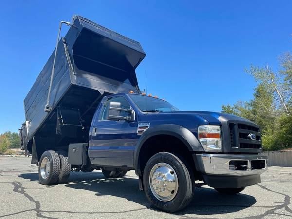 08 Ford F550 XL Dump Truck High Sides Lift Gate Diesel 119K SK: 13939 for sale in south jersey, NJ – photo 9