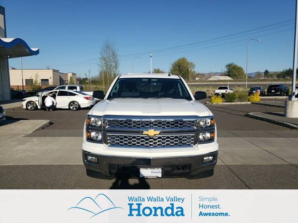 2014 Chevy Chevrolet Silverado 1500 LT pickup Summit White - cars & for sale in College Place, WA – photo 2