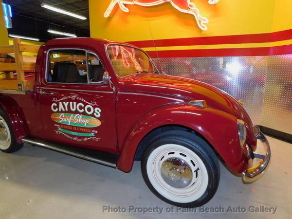1967 *Volkswagen* *Beetle* *Surf Truck* Burgundy - cars & trucks -... for sale in Boynton Beach , FL – photo 4