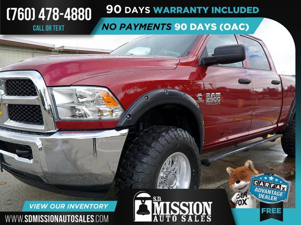 2015 Ram 2500 Tradesman FOR ONLY $609/mo! - cars & trucks - by... for sale in Vista, CA – photo 5