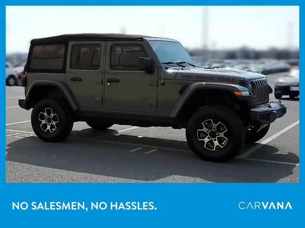 2019 Jeep Wrangler Unlimited Rubicon Sport Utility 4D suv Gray for sale in Kingston, NY – photo 11