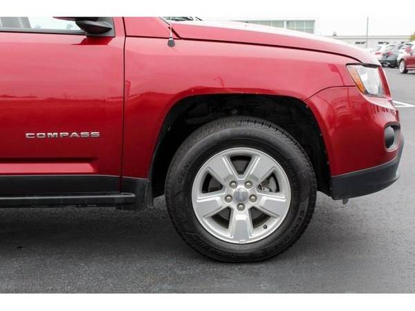 2015 Jeep Compass SUV Sport - Jeep Deep Cherry Red Crystal Pearlcoat for sale in Green Bay, WI – photo 4