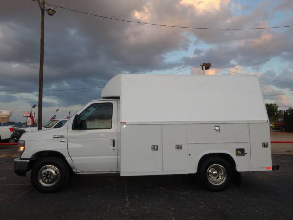 2012 FORD E350 CATAWAY PLUMBERS ELECTRICIAN CARGO DUALLY TRUCK FINANCE for sale in ARLINGTON TX 76011, TX – photo 10