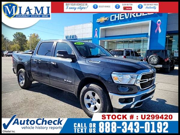 2020 RAM 1500 Big Horn/Lone Star 4WD TRUCK -EZ FINANCING -LOW DOWN!... for sale in Miami, OK – photo 11